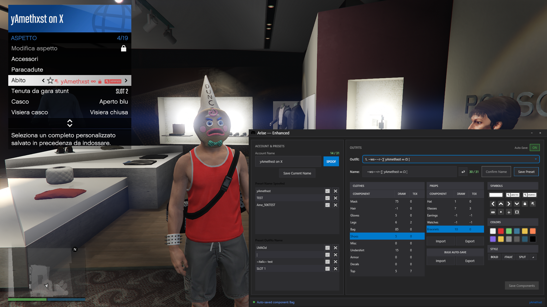 Outfit Editor (Enhanced 1.72)